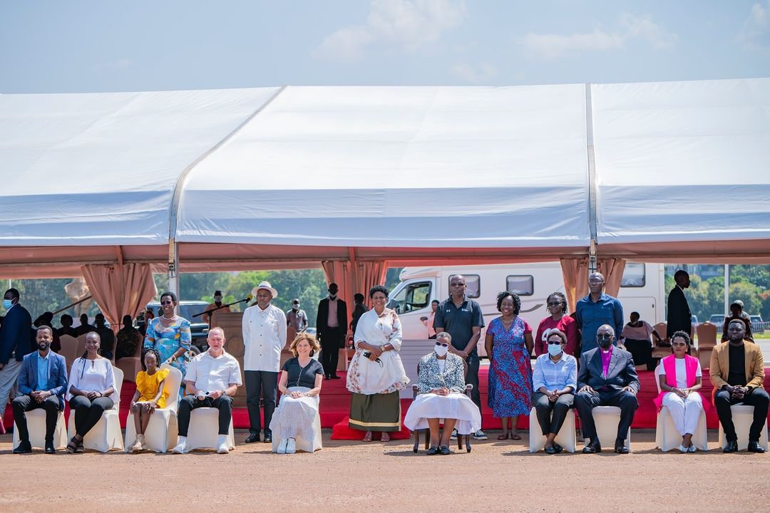 watoto 10 The First Lady and Minister of Education, Ms. Janet Museveni, was warmly welcomed by Watoto Church founders Gary and Marilyn Skinner at the church's 40th Anniversary celebration. The event took place on June 23, 2024, at Kololo Independence Grounds in Kampala.